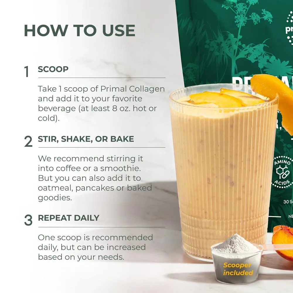 Primal Collagen usage instructions